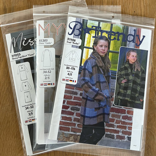 Premium pattern Bündel mit 3 Schnitte Ihrer Wahl Premium pattern Bündel mit 3 Schnitte Ihrer Wahl