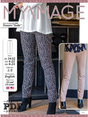 Download/Ebook S1202 Pantalon Isalie