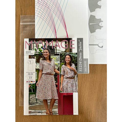 Paper pattern S1234 Kleid Jackie Papierschnittmuster