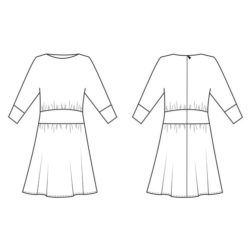 Download S1218  Dress "Nyomi"