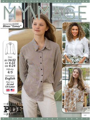 Download/Ebook S1255 Bluse Esmay