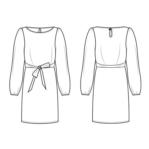 Download/Ebook S1275 Dress Eloisa