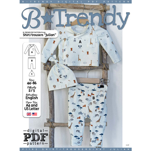 Download/Ebook P1192 Shirt/Broek Julian