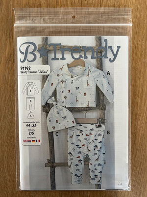 Paper pattern P1192 Shirt/Broek Julian papierpatroon