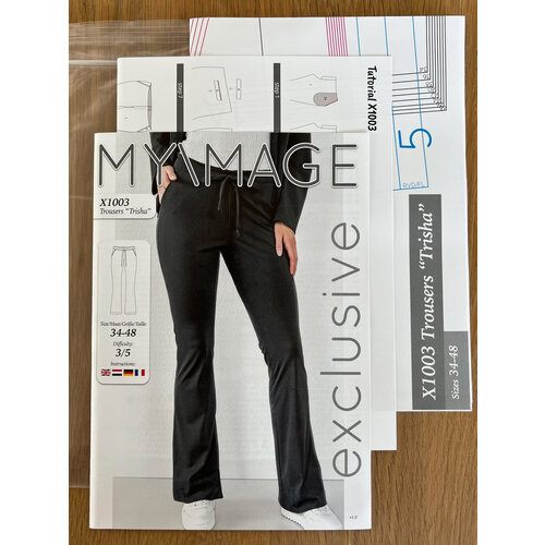 Exclusive pack Fabric pack X1003 Trousers Trisha BLACK