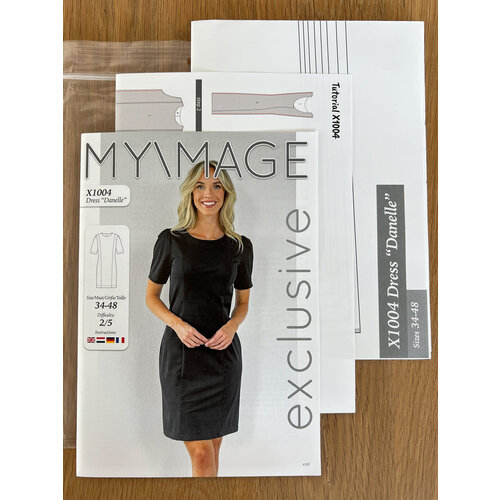 Exclusive pack Stoffpaket X1004 Kleid Danelle GRÜN