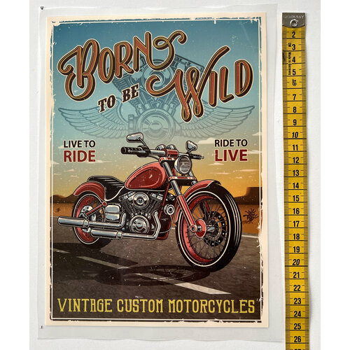 Patches Iron-on patch Born to be Wild