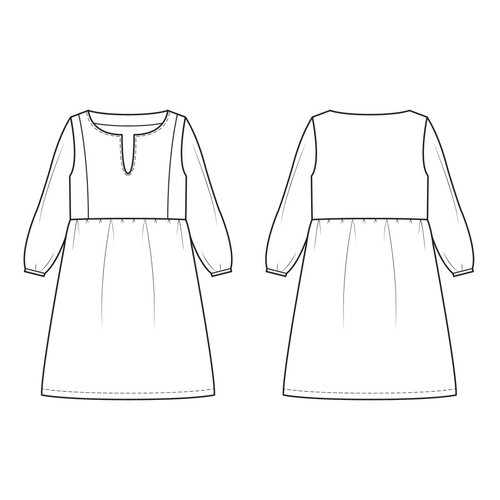 Download/Ebook S1281 Dress Dounia