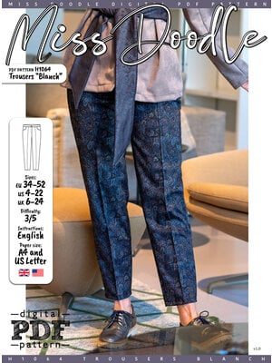 Download/Ebook H1064 Trousers Blanch