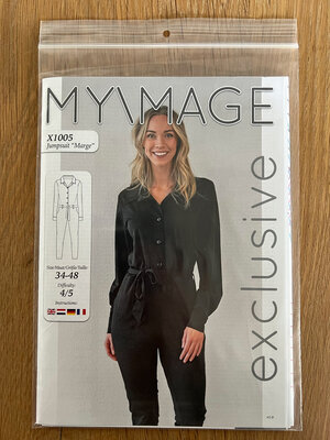 Exclusive paper pattern X1005 Jumpsuit Marge Papierschnittmuster