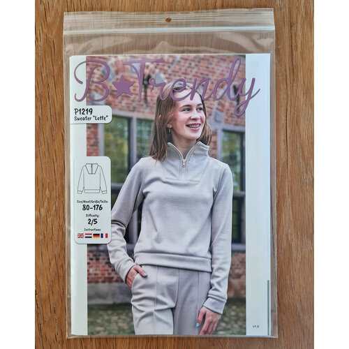 Paper pattern P1219 Pulli Lotte Papierschnittmuster Paper pattern P1219 Pulli Lotte Papierschnittmuster