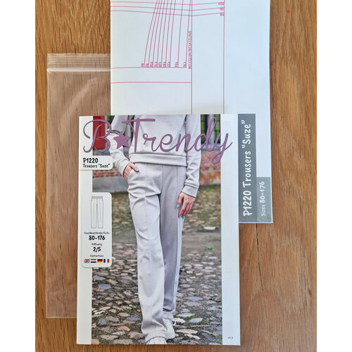 Paper pattern P1220 Trousers Suze paper pattern Paper pattern P1220 Trousers Suze paper pattern