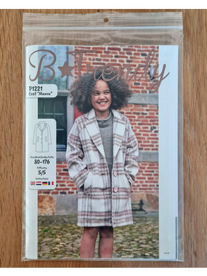 Paper pattern P1221 Manteau Manou patron papier