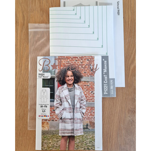 Paper pattern P1221 Manteau Manou patron papier Paper pattern P1221 Manteau Manou patron papier