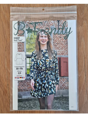 Paper pattern P1227 Jurk Lova papierpatroon