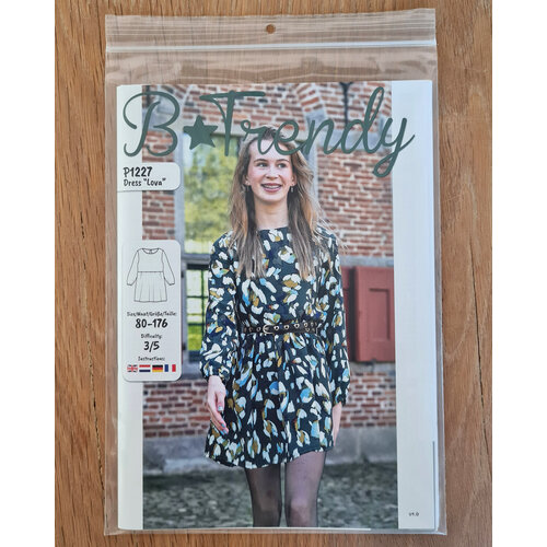 Paper pattern P1227 Dress Lova paper pattern Paper pattern P1227 Dress Lova paper pattern