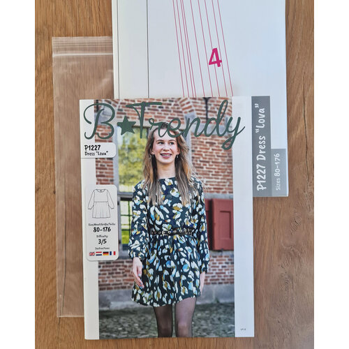 Paper pattern P1227 Dress Lova paper pattern Paper pattern P1227 Dress Lova paper pattern