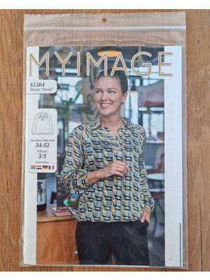 Paper pattern S1264 Blouse Farah patron papier