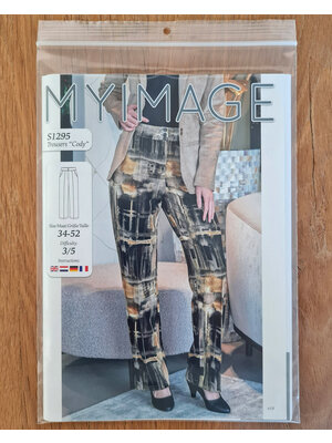 Paper pattern S1295 Broek Cody papierpatroon