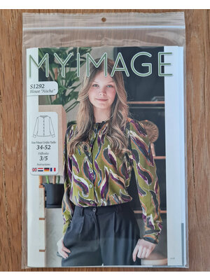 Paper pattern S1292 Blouse Aischa papierpatroon