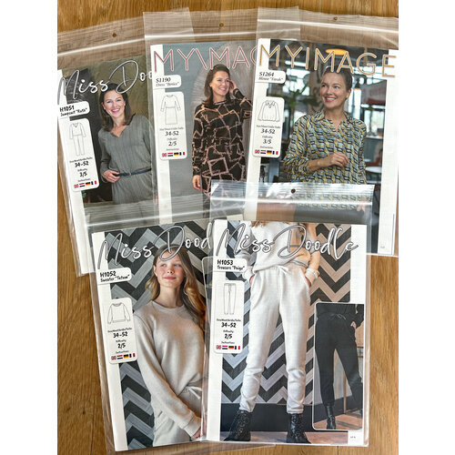 Paper pattern Top 5 Femmes automne/hiver Paper pattern Top 5 Femmes automne/hiver