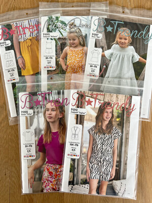 Paper pattern Top 5 Kids spring/summer