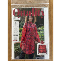 T1001 Poncho Hunter paper pattern