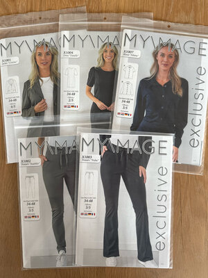 Paper pattern Top 5 My Image Exclusive Stretch Jersey
