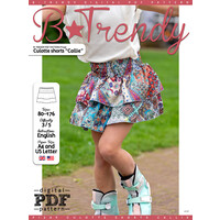 P1245 Culotte shorts Callie