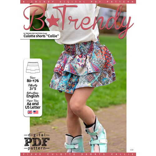 Download/Ebook P1245 Culotte shorts Callie Download/Ebook P1245 Culotte shorts Callie