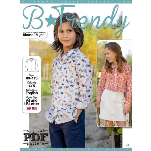 Download/Ebook P1243 Blouse Styn Download/Ebook P1243 Blouse Styn