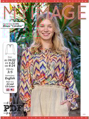 Download/Ebook S1308 Blouse Coraline