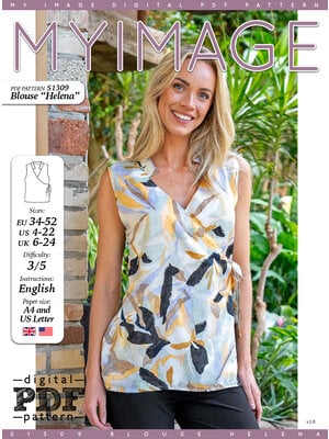 Download/Ebook S1309 Blouse Helena