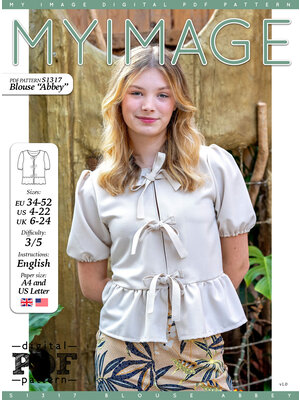 Download/Ebook S1317 Blouse Abbey