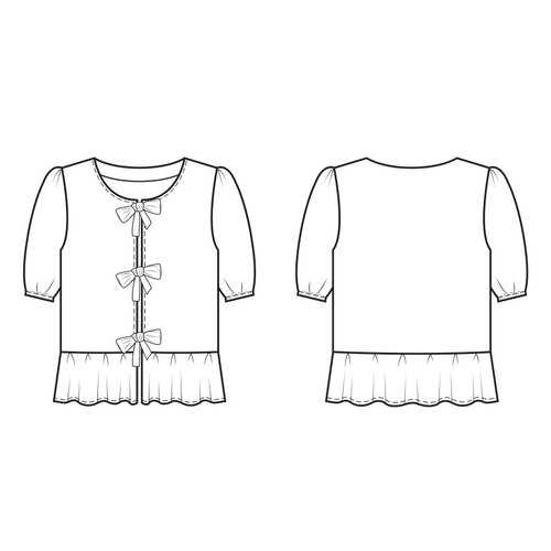 Download/Ebook S1317 Blouse Abbey Download/Ebook S1317 Blouse Abbey