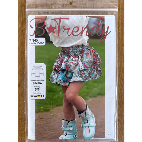 Paper pattern P1245 Culottes Callie paper pattern Paper pattern P1245 Culottes Callie paper pattern
