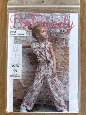 Paper pattern P1251 Jumpsuit Phileine paper pattern