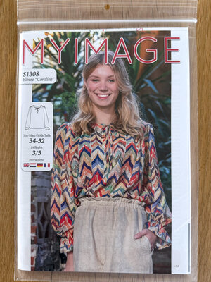 Paper pattern S1308 Blouse Coraline patron papier