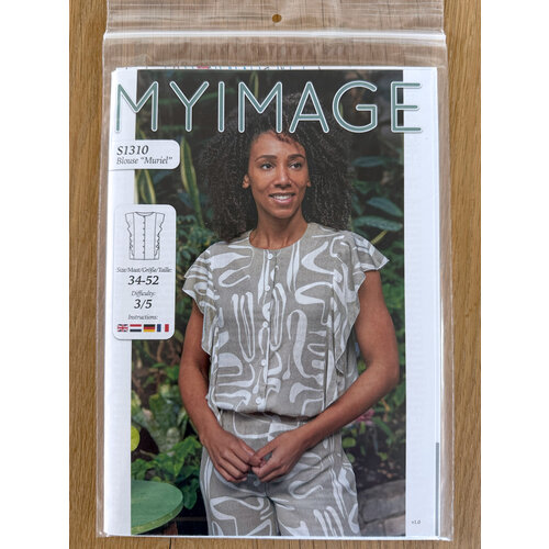 Paper pattern S1310 Blouse Muriel patron papier