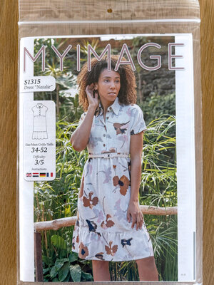 Paper pattern S1315 Kleid Natalie Papierschnittmuster