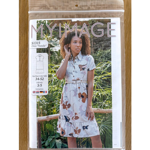 Paper pattern S1315 Robe Natalie patron papier