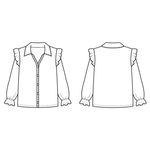 Download/Ebook S1319 Blouse Dawn Download/Ebook S1319 Blouse Dawn