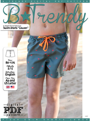 Download/Ebook P1269 Zwemshorts Lowen