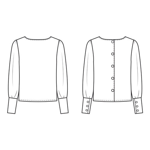 Download/Ebook S1324 Blouse Desiree Download/Ebook S1324 Blouse Desiree