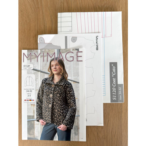 Paper pattern S1120 Coat Cato paper pattern Paper pattern S1120 Coat Cato paper pattern