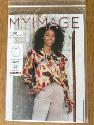 Paper pattern S1319 Blouse Dawn patron papier