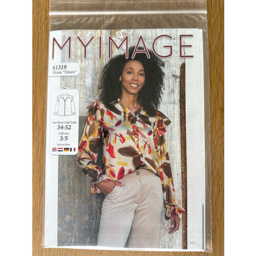 Paper pattern S1319 Blouse Dawn paper pattern Paper pattern S1319 Blouse Dawn paper pattern