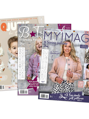 Magazine NEW: My Image 31 + B-Trendy 26 + Qjutie 2