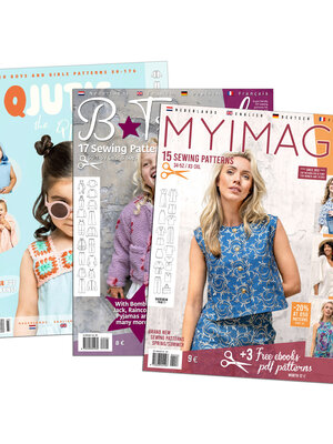 Magazine NEU: My Image 32 + Qjutie 3 + B-Trendy 26