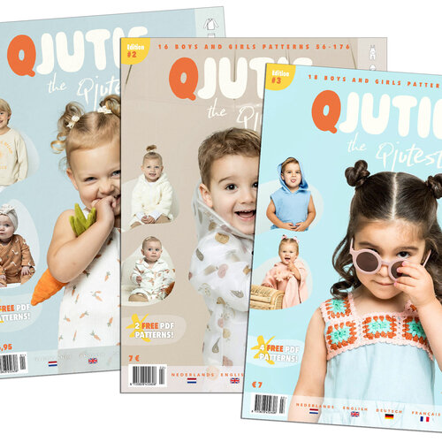 Magazine NOUVEAU: Qjutie 1 + 2 + 3